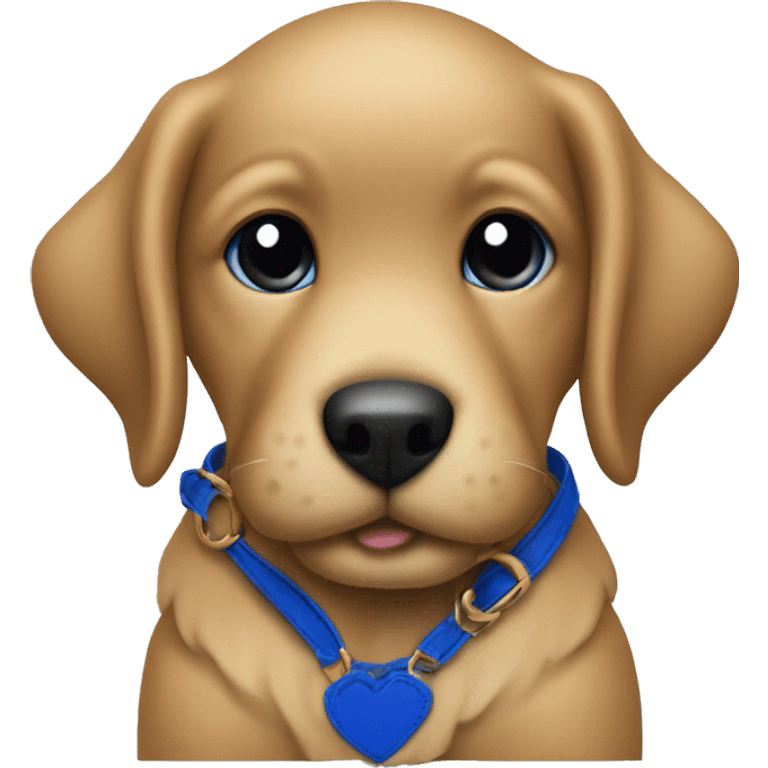 Puppy play boy royal blue  emoji