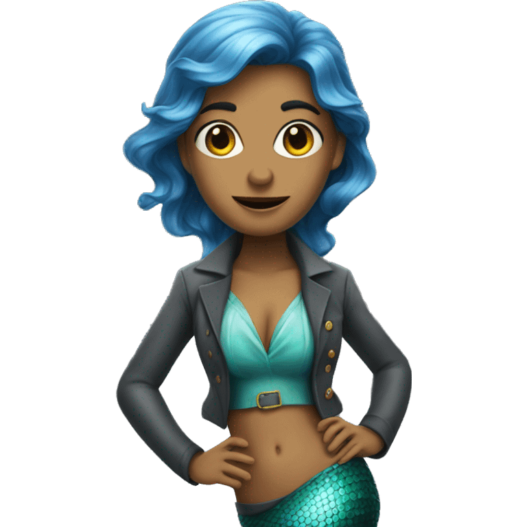 Mermaid detective  emoji