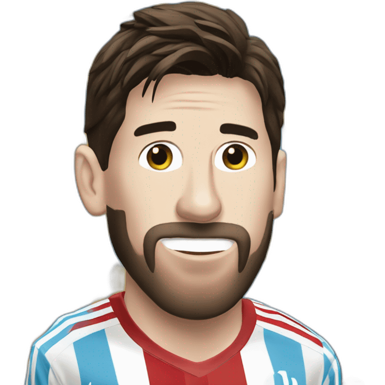 Messi atlético Tucumán  emoji