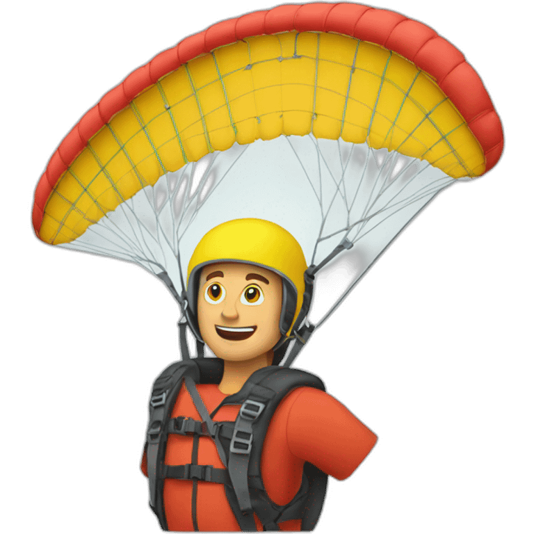 paraglider emoji