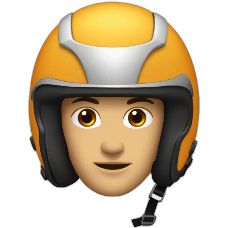 Motorcycle helmet emoji