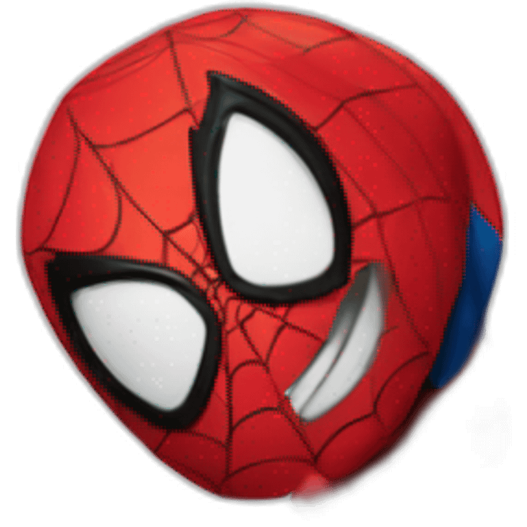 happy spider-man emoji