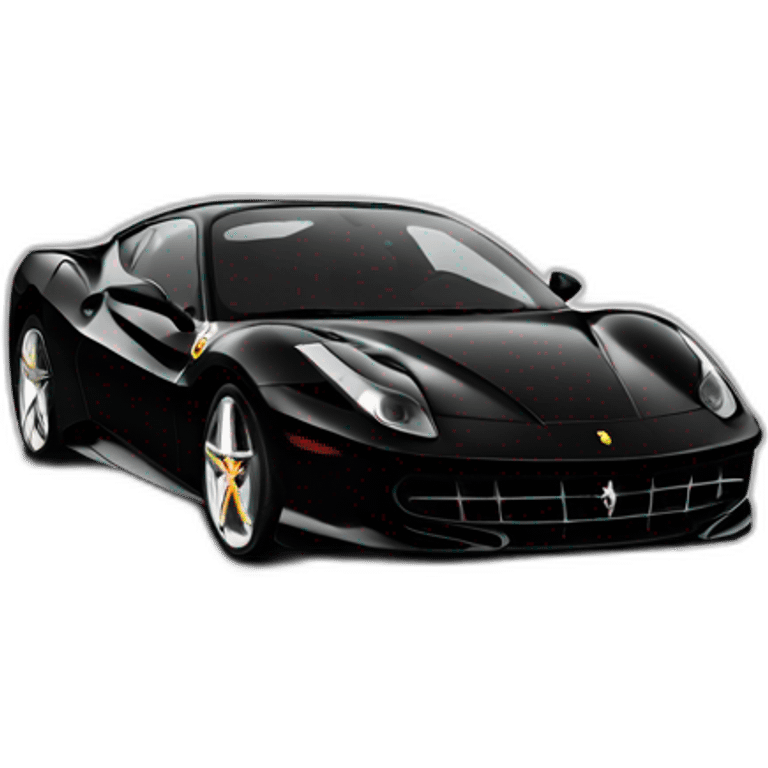 ferrari black emoji