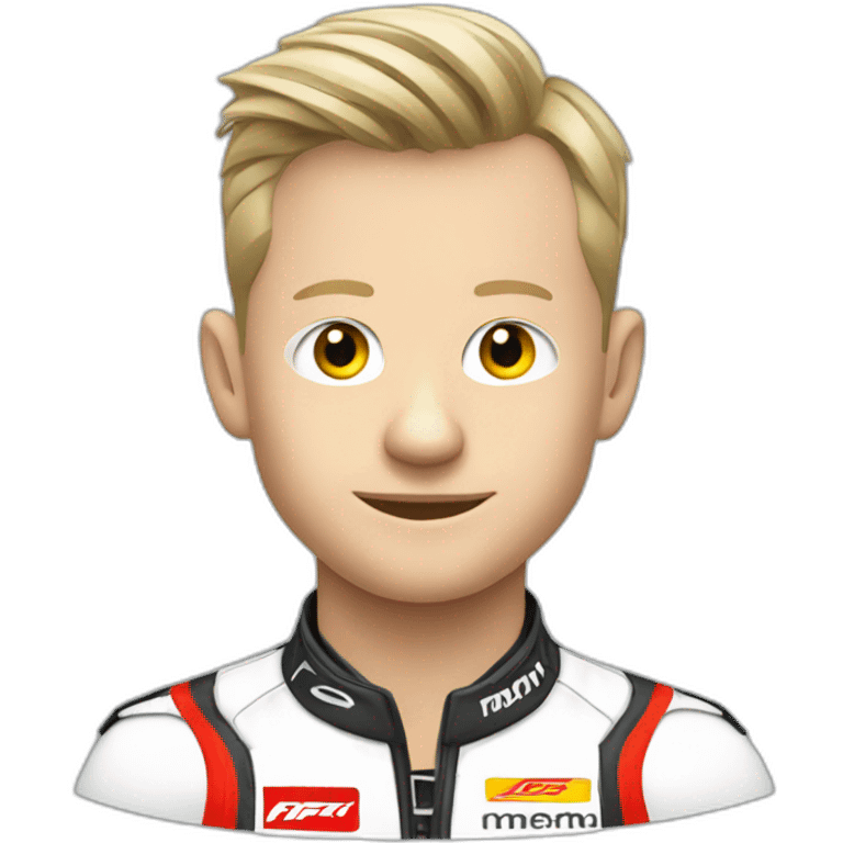 Kevin Magnussen from formula 1 emoji