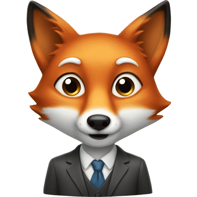 Smart Fox emoji