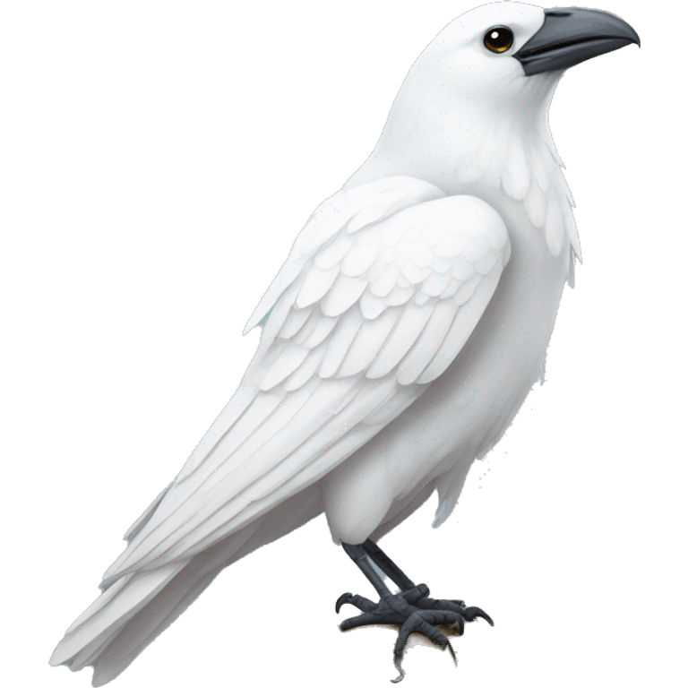 white crow emoji