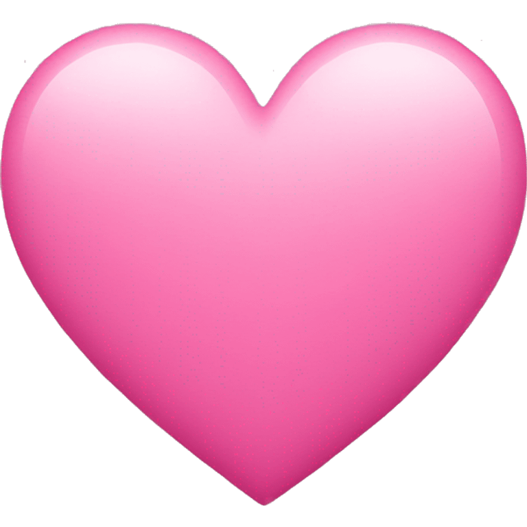 Pink heart  emoji