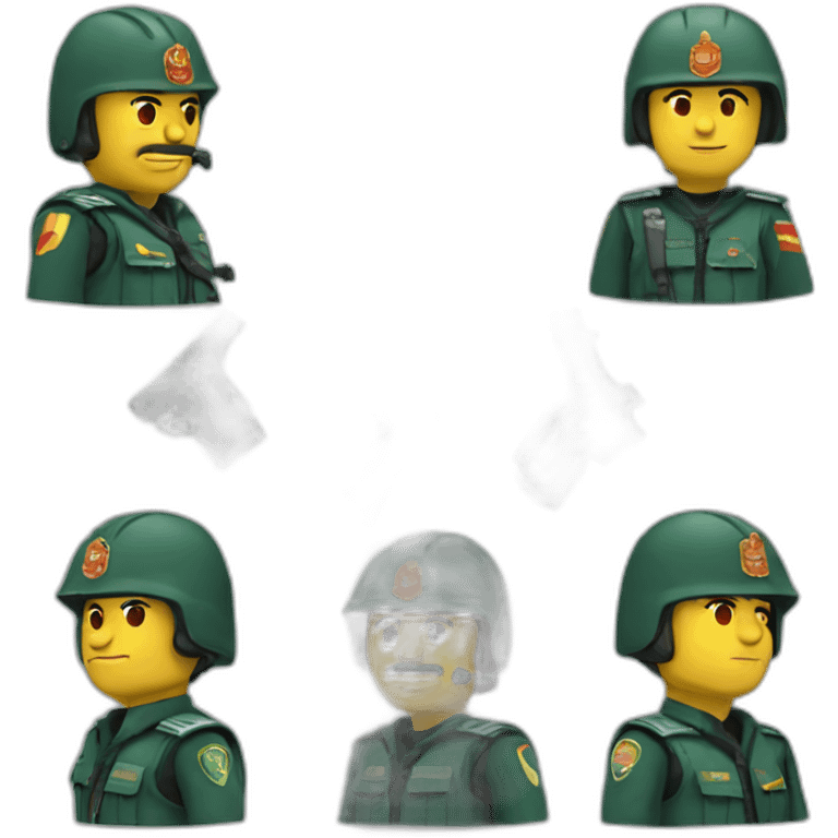 Moto guardia civil emoji