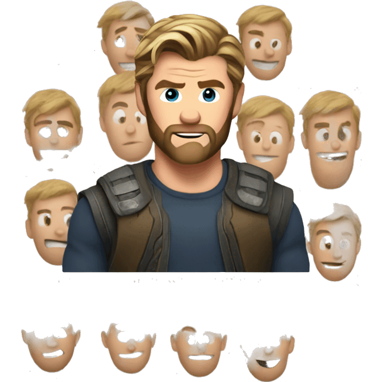 chris hemsworth emoji