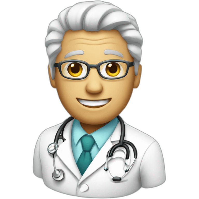 Doctor whirh a lot of money emoji