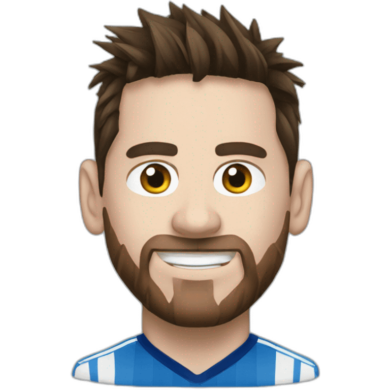 messi world cup emoji