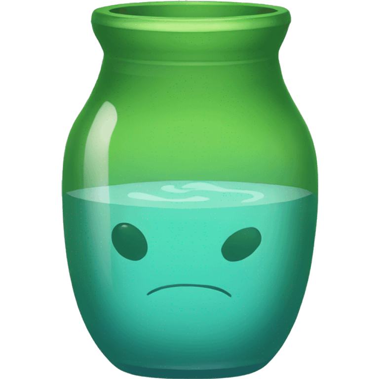 vaso con agua emoji