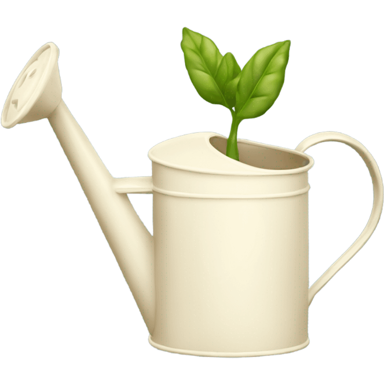 cream watering can emoji