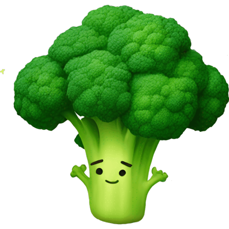 broccoli with stars  emoji