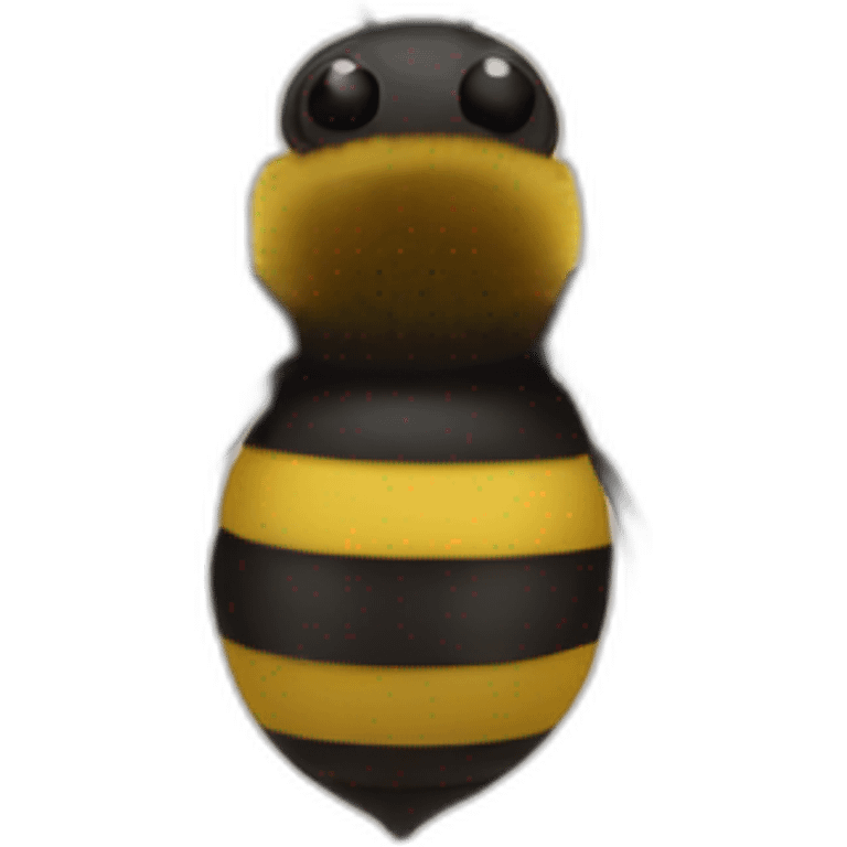 bumble bee with puffy butt emoji