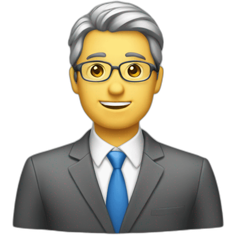 Ejecutivo de ventas emoji