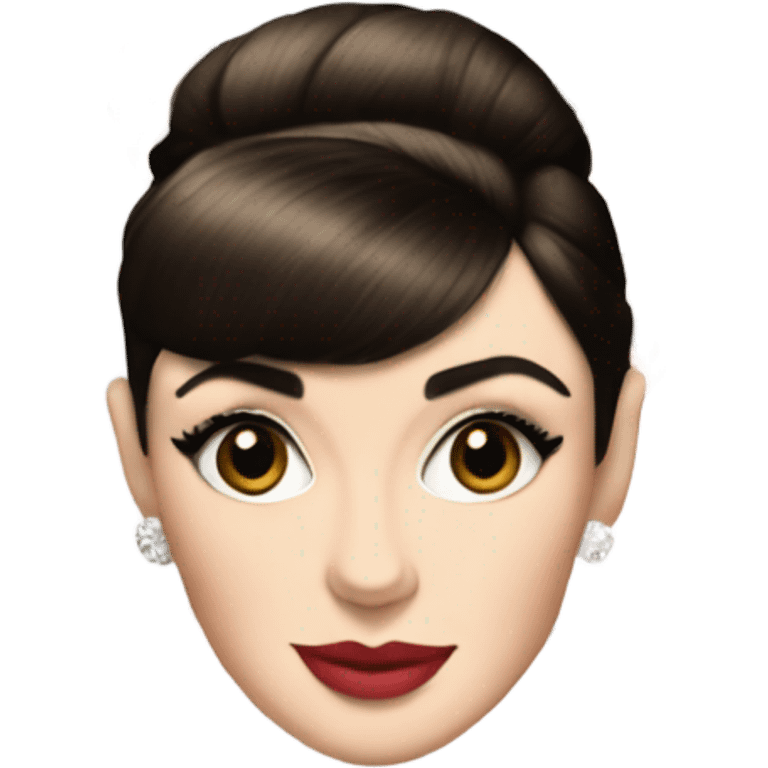 Audrey Hepburn emoji