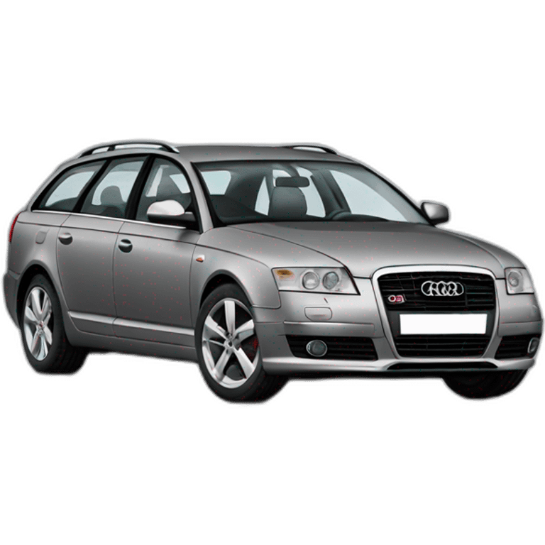 Audi a6 2006 gris emoji