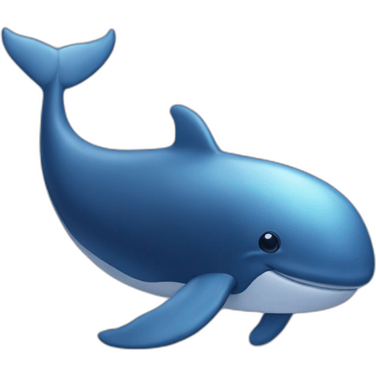 whale in the ocean emoji