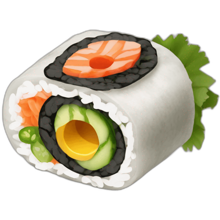 gimbap emoji