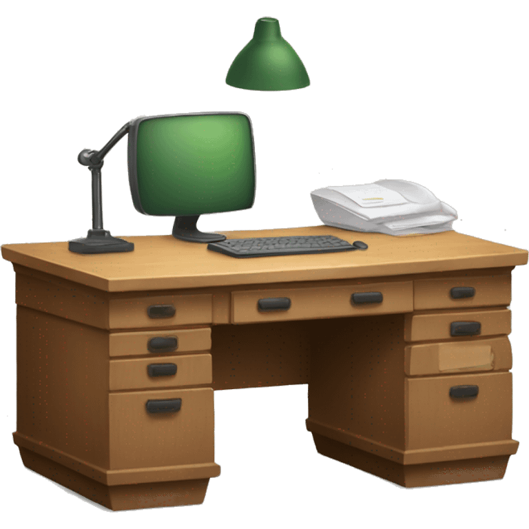 desk no paper emoji