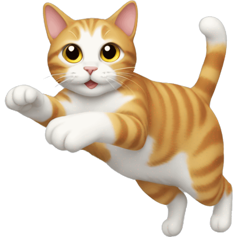 a cat flying emoji