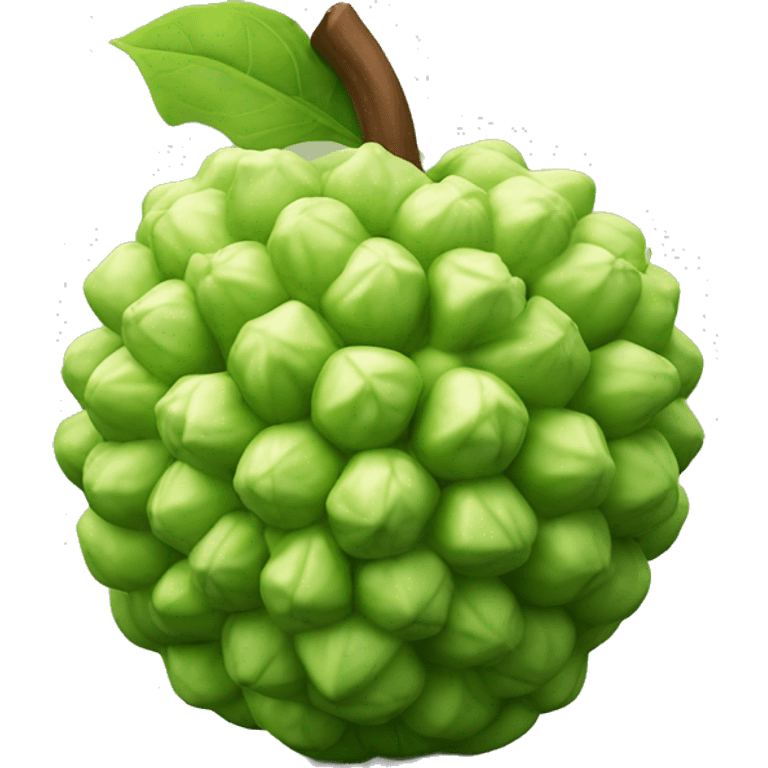 3D sugar apple  emoji