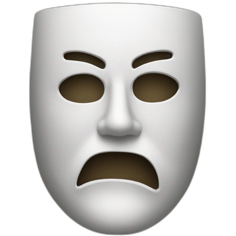 masque de haker emoji