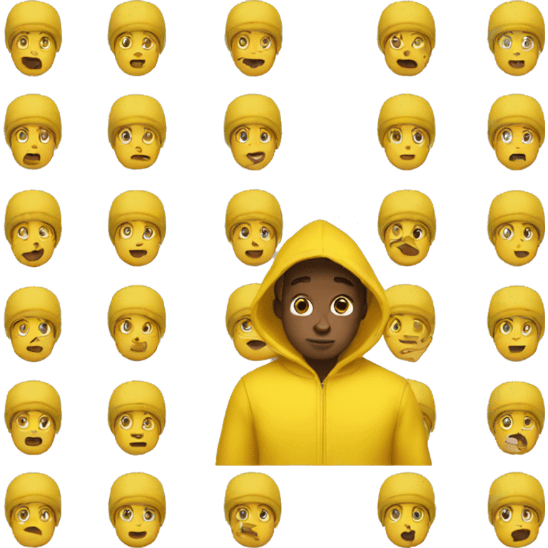 yellow hoodie boy emoji