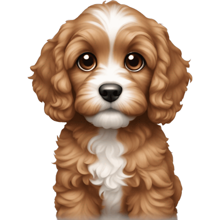 Cavapoo puppy  emoji