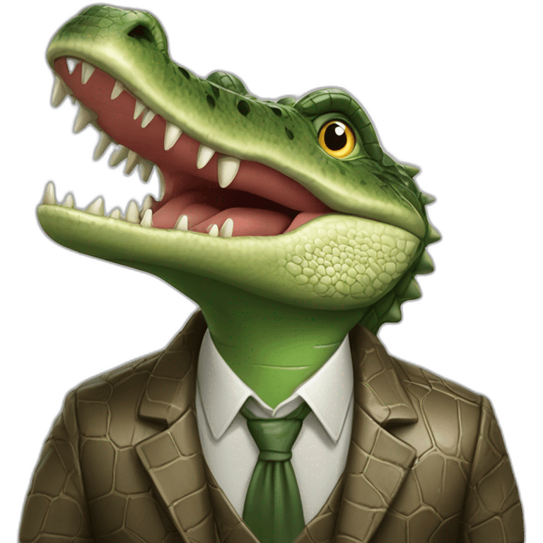 Crocodile mangeur d’hommes  emoji