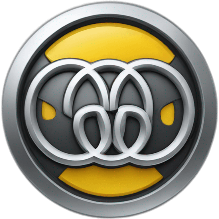 Logo de audi emoji