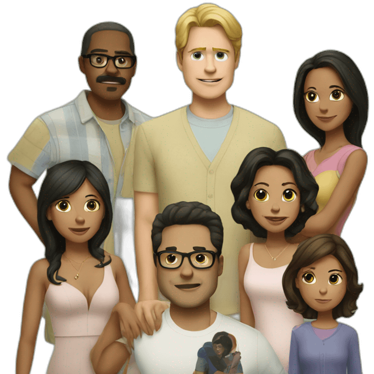 modern family tv show the family tree emoji