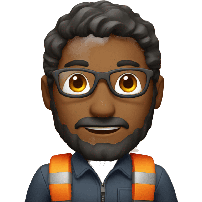 volcanologist with lava emoji