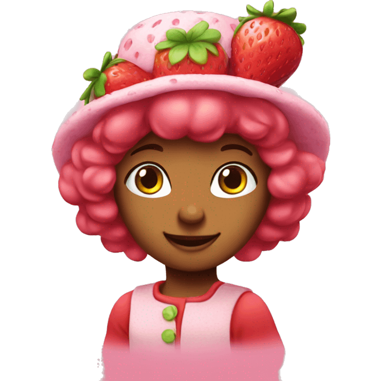 Strawberry shortcake the character emoji