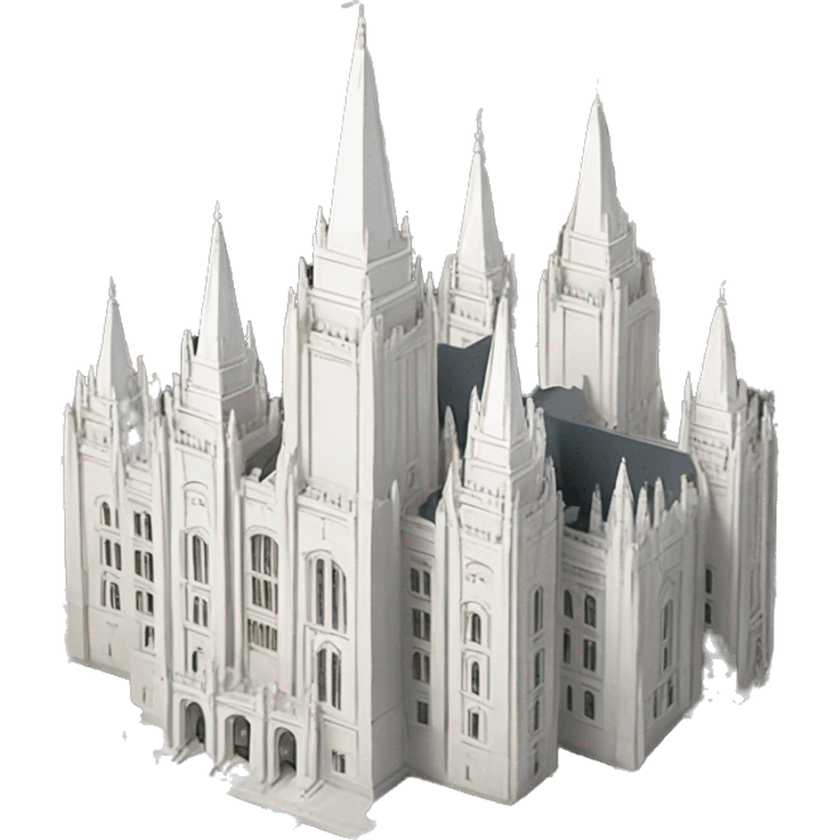 Salt lake temple emoji