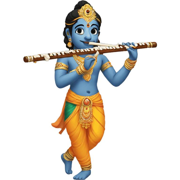  Krishna flute  emoji