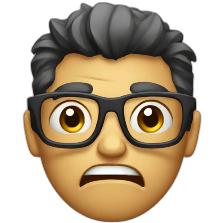 angry graphic designer emoji