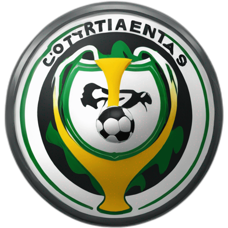 Logo do Corinthians time de futebol do Brasil emoji