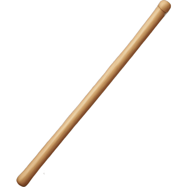 A diagonal stick emoji