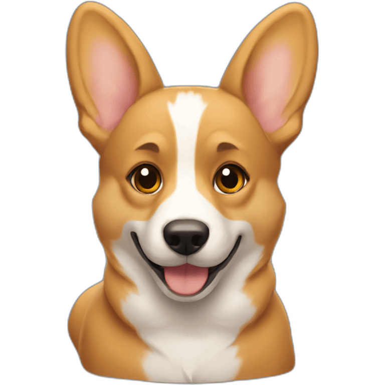 human corgi emoji