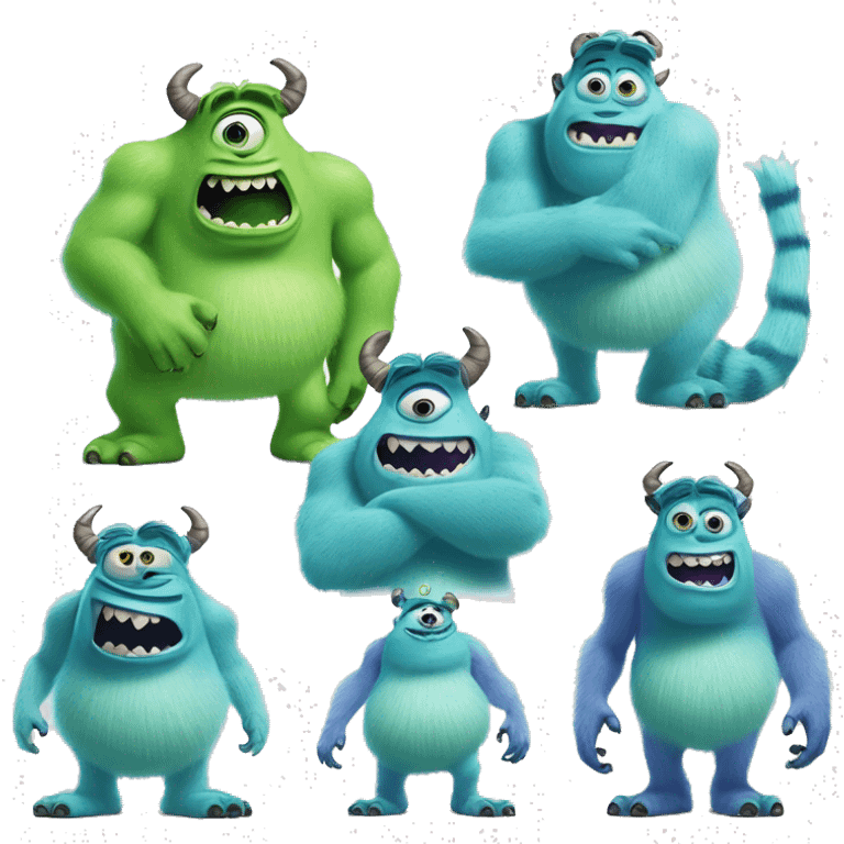 Monsters inc emoji