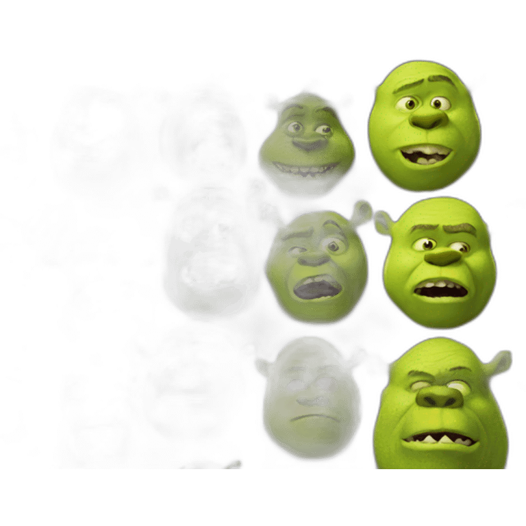 Âne du film « shrek » emoji