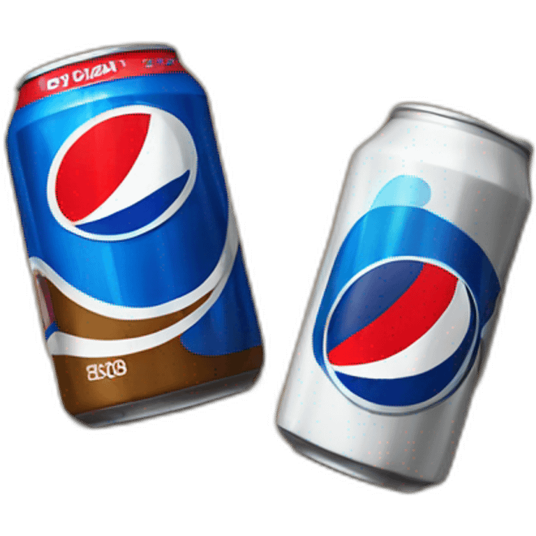 Battle Cola and Pepsi emoji