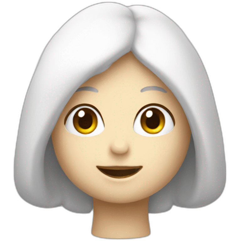 doudou blanc emoji