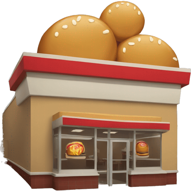 burger king restaurant emoji