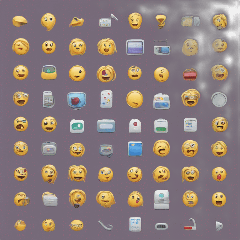 Survey app emoji