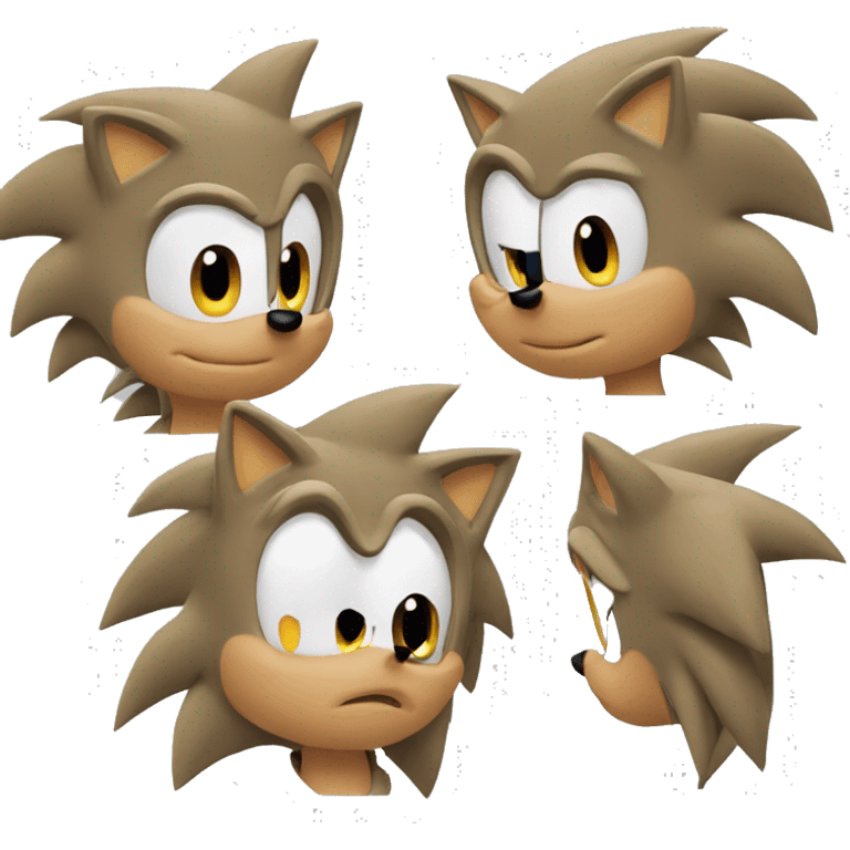 Sonic the hedgehog  emoji