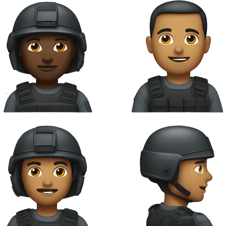 Swat-team emoji