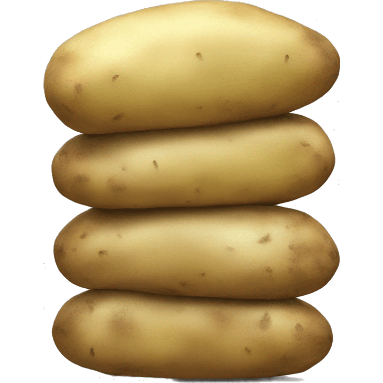 Humongous stack of potatoes emoji